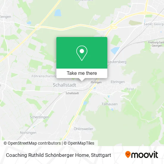 Карта Coaching Ruthild Schönberger Home