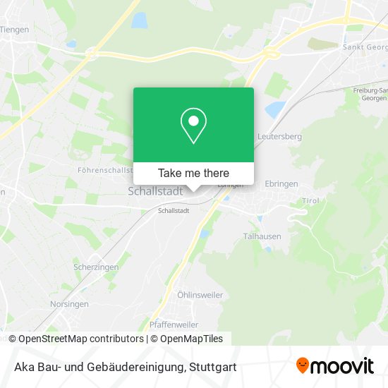 Aka Bau- und Gebäudereinigung map