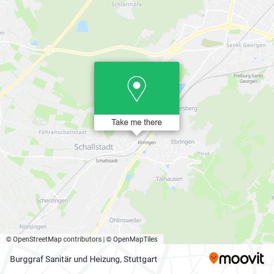Карта Burggraf Sanitär und Heizung
