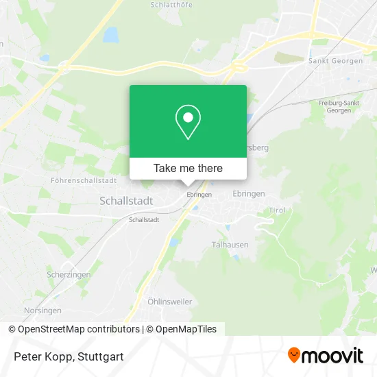 Карта Peter Kopp