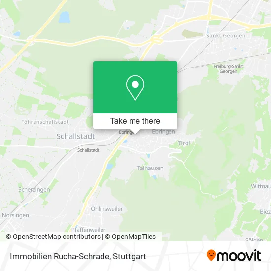 Карта Immobilien Rucha-Schrade
