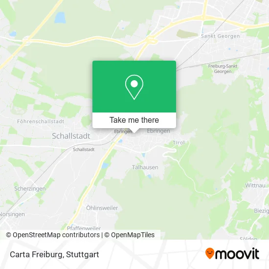 Карта Carta Freiburg