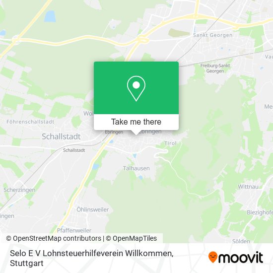 Карта Selo E V Lohnsteuerhilfeverein Willkommen