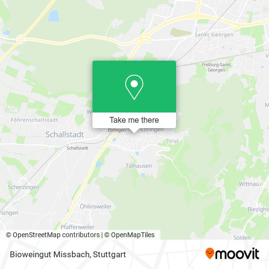 Карта Bioweingut Missbach