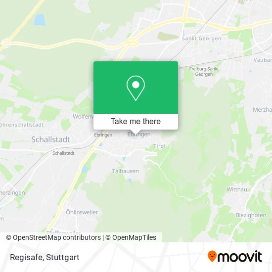 Карта Regisafe