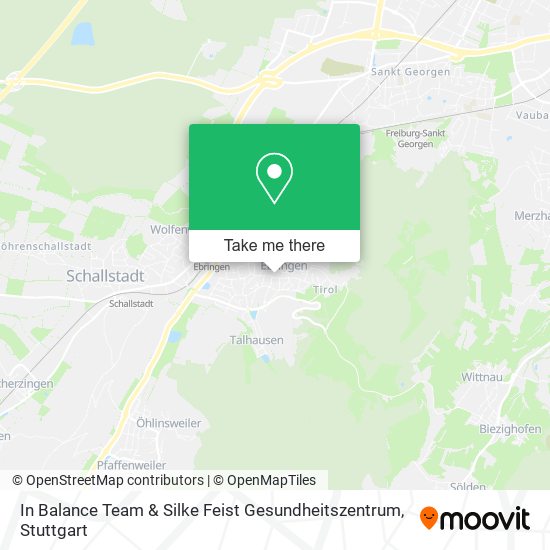 In Balance Team & Silke Feist Gesundheitszentrum map