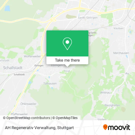 Карта AH Regenerativ Verwaltung