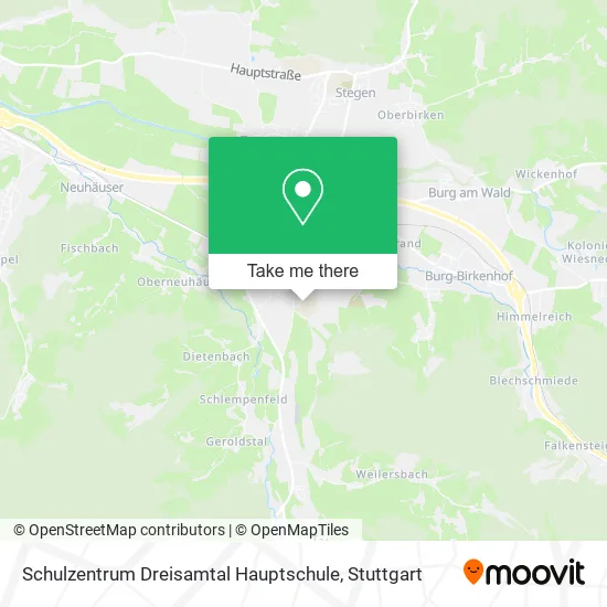 Карта Schulzentrum Dreisamtal Hauptschule