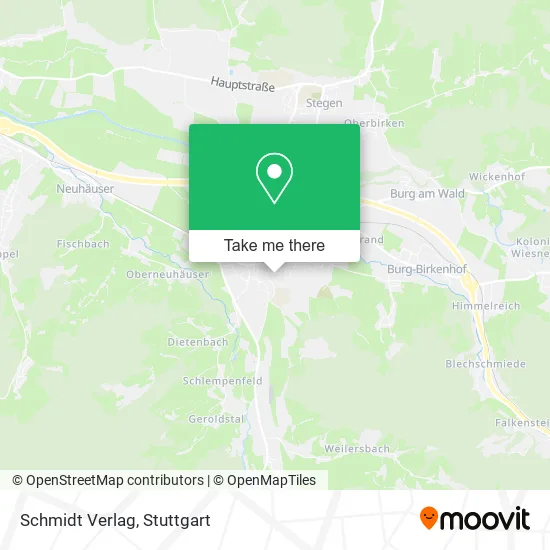 Карта Schmidt Verlag