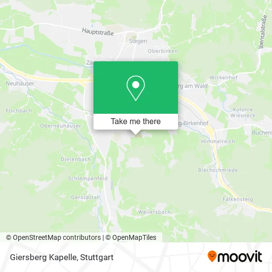 Карта Giersberg Kapelle