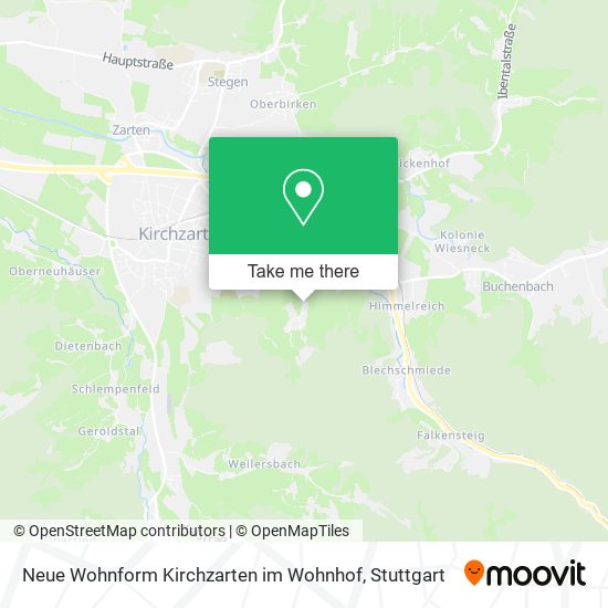 Neue Wohnform Kirchzarten im Wohnhof map