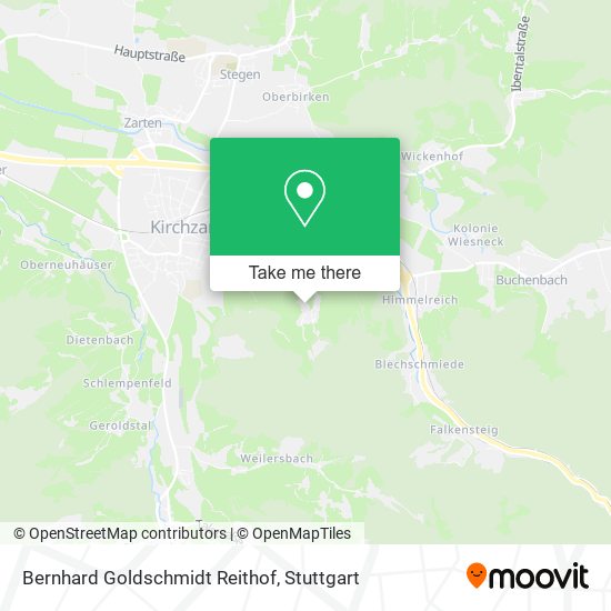 Bernhard Goldschmidt Reithof map