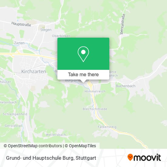Grund- und Hauptschule Burg map