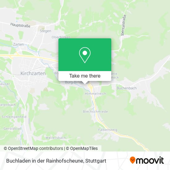 Карта Buchladen in der Rainhofscheune