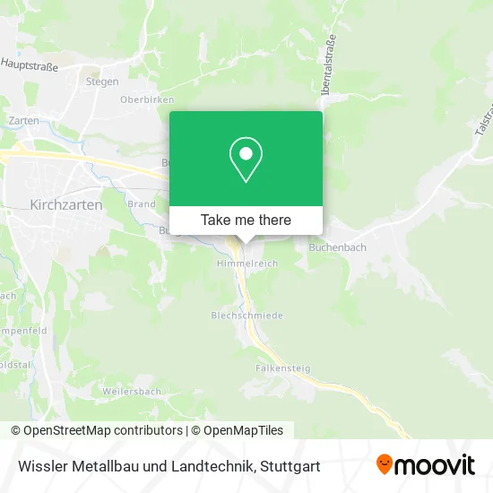 Карта Wissler Metallbau und Landtechnik