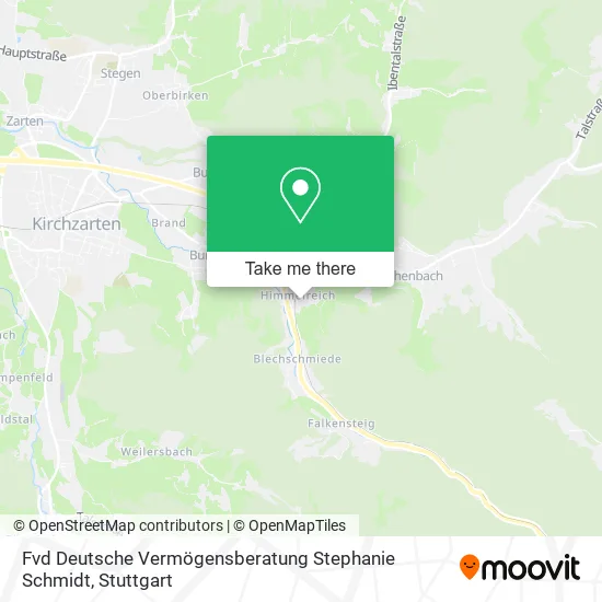 Карта Fvd Deutsche Vermögensberatung Stephanie Schmidt