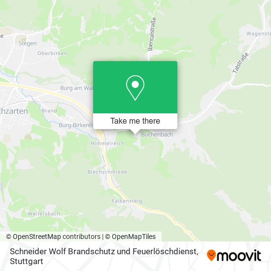 Schneider Wolf Brandschutz und Feuerlöschdienst map