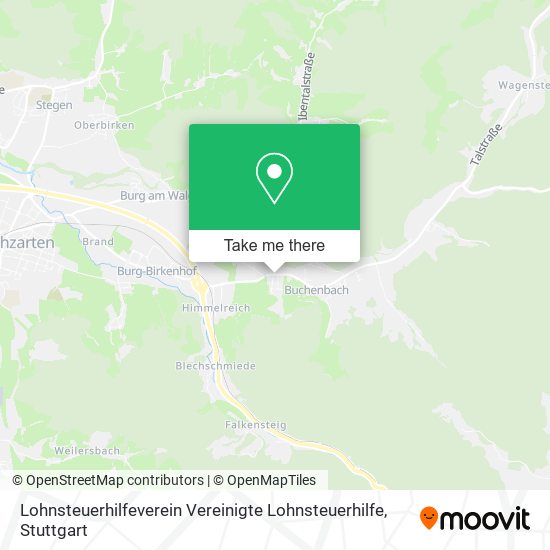 Lohnsteuerhilfeverein Vereinigte Lohnsteuerhilfe map
