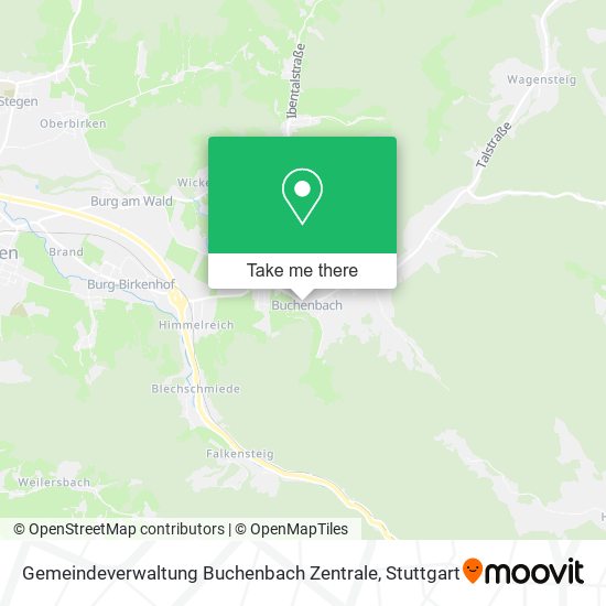 Gemeindeverwaltung Buchenbach Zentrale map