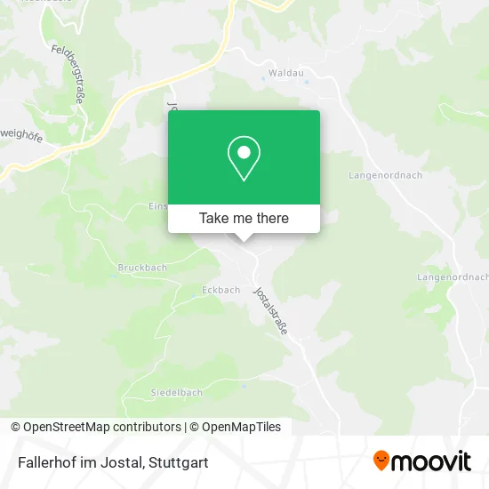 Карта Fallerhof im Jostal