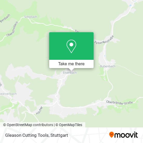 Gleason Cutting Tools map