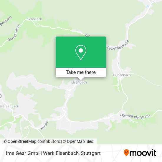 Ims Gear GmbH Werk Eisenbach map