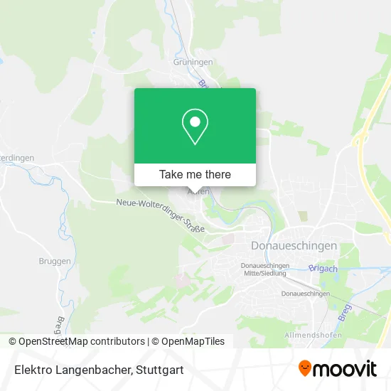 Карта Elektro Langenbacher