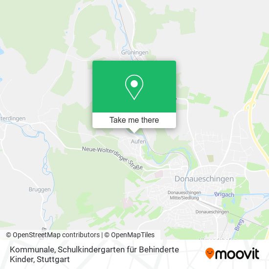 Карта Kommunale, Schulkindergarten für Behinderte Kinder