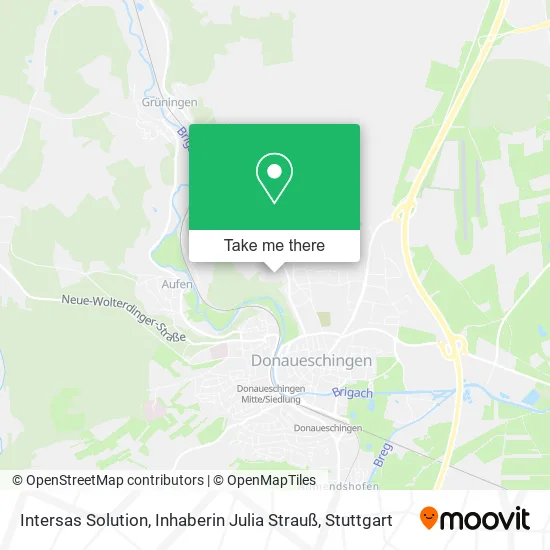 Карта Intersas Solution, Inhaberin Julia Strauß