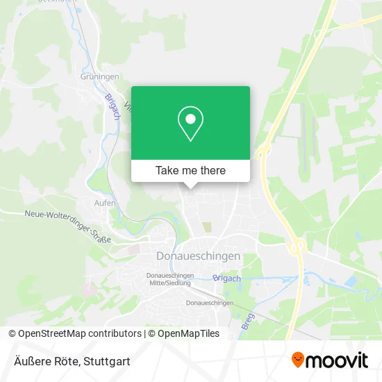 Карта Äußere Röte