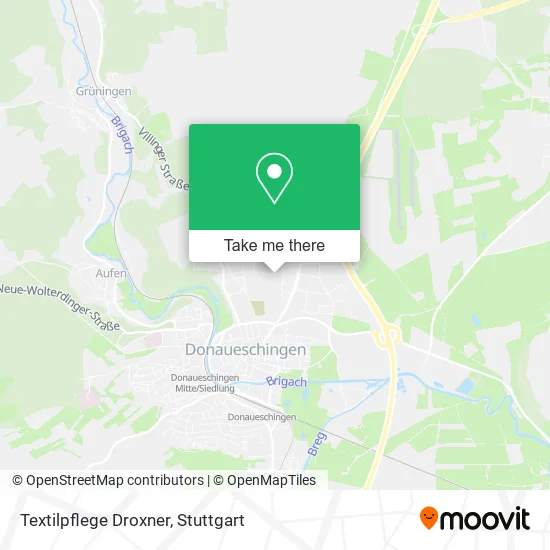 Карта Textilpflege Droxner