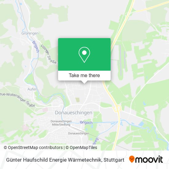 Günter Haufschild Energie Wärmetechnik map