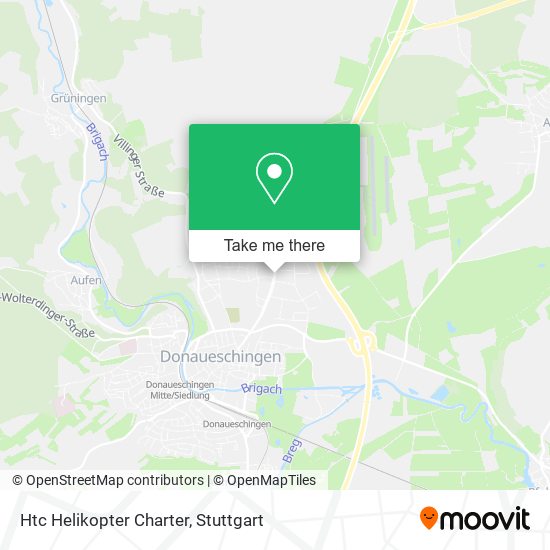Htc Helikopter Charter map