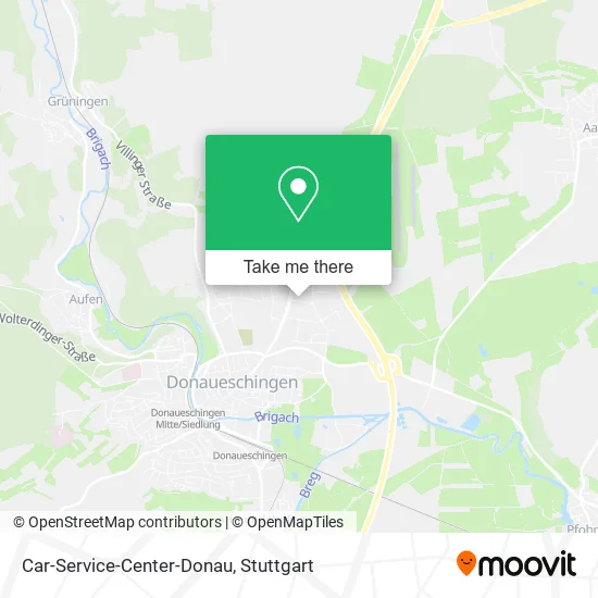 Карта Car-Service-Center-Donau