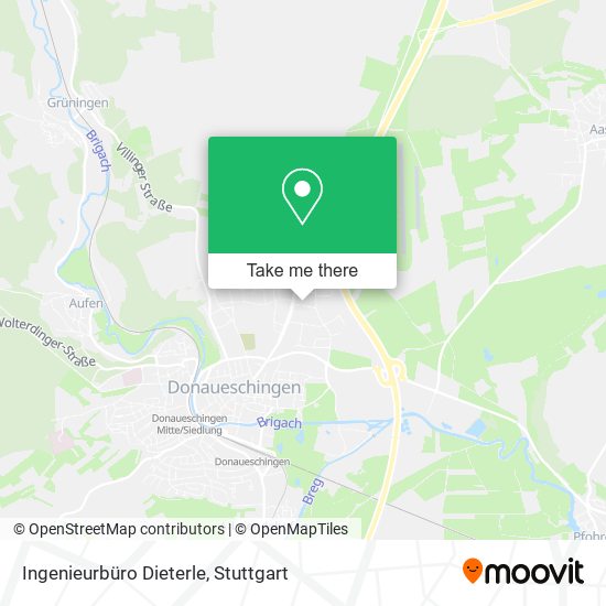 Ingenieurbüro Dieterle map