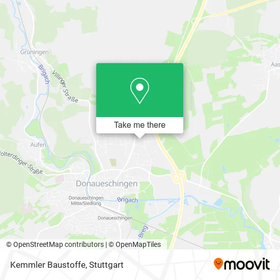 Карта Kemmler Baustoffe