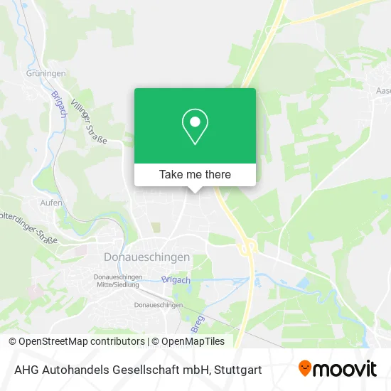 Карта AHG Autohandels Gesellschaft mbH