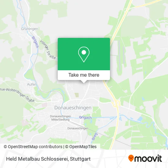 Карта Held Metalbau Schlosserei
