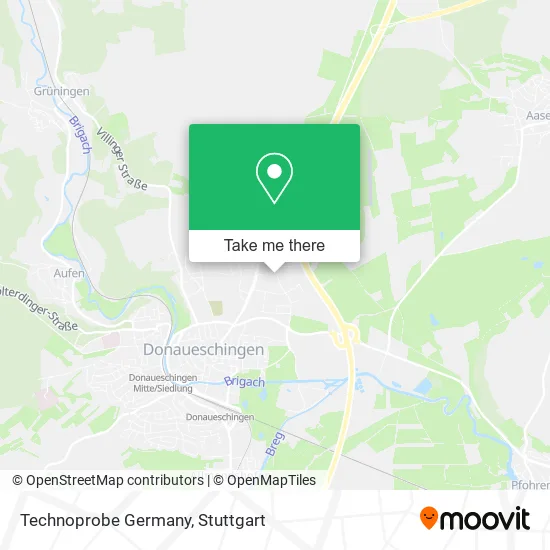 Карта Technoprobe Germany