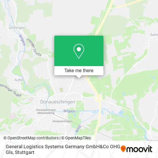 General Logistics Systems Germany GmbH&Co OHG Gls map