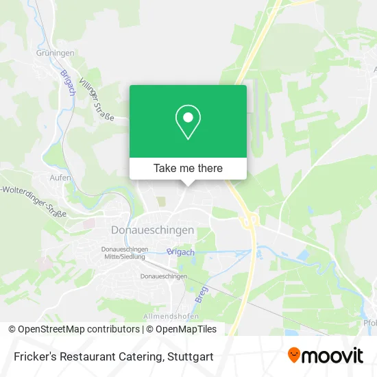 Карта Fricker's Restaurant Catering