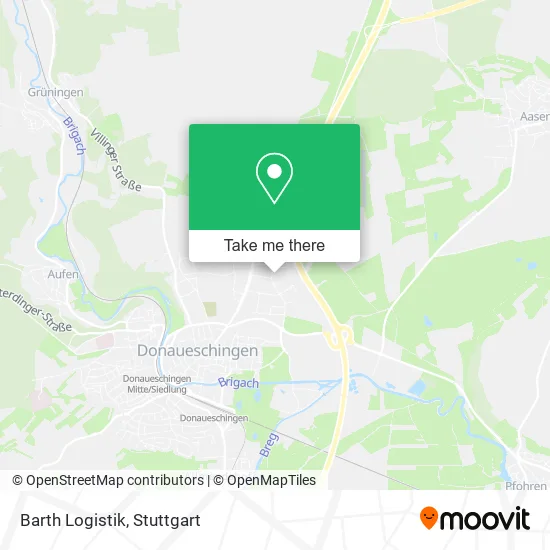 Карта Barth Logistik