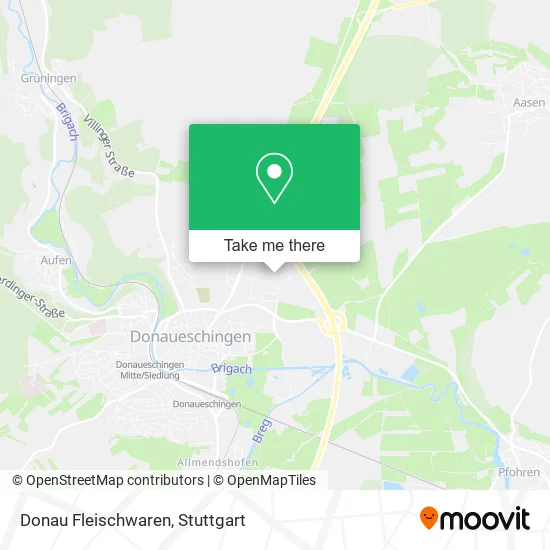 Карта Donau Fleischwaren