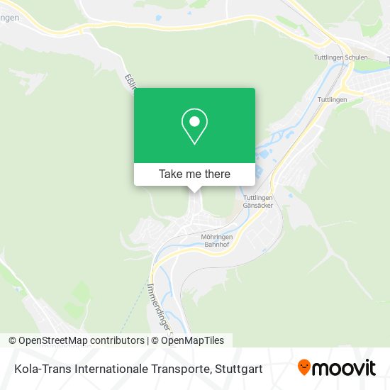 Kola-Trans Internationale Transporte map
