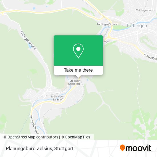 Карта Planungsbüro Zelsius