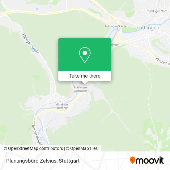 Карта Planungsbüro Zelsius