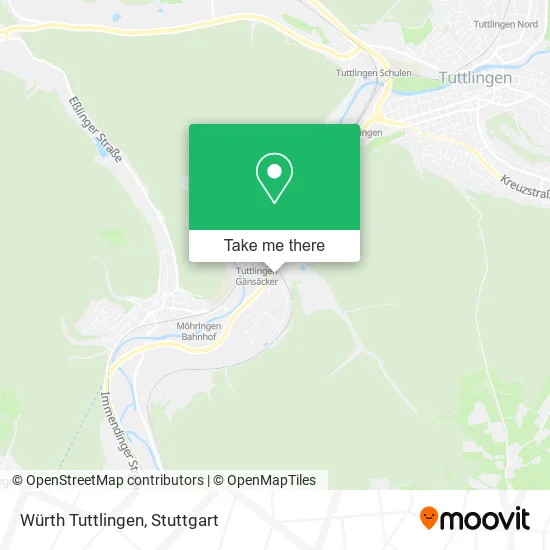 Карта Würth Tuttlingen