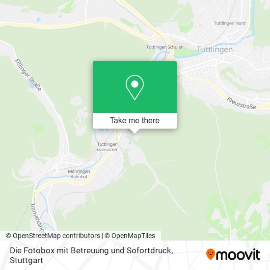 Die Fotobox mit Betreuung und Sofortdruck map