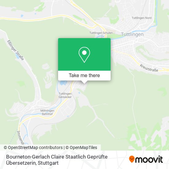 Bourneton-Gerlach Claire Staatlich Geprüfte Übersetzerin map