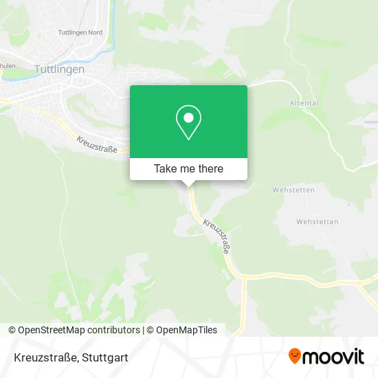 Карта Kreuzstraße